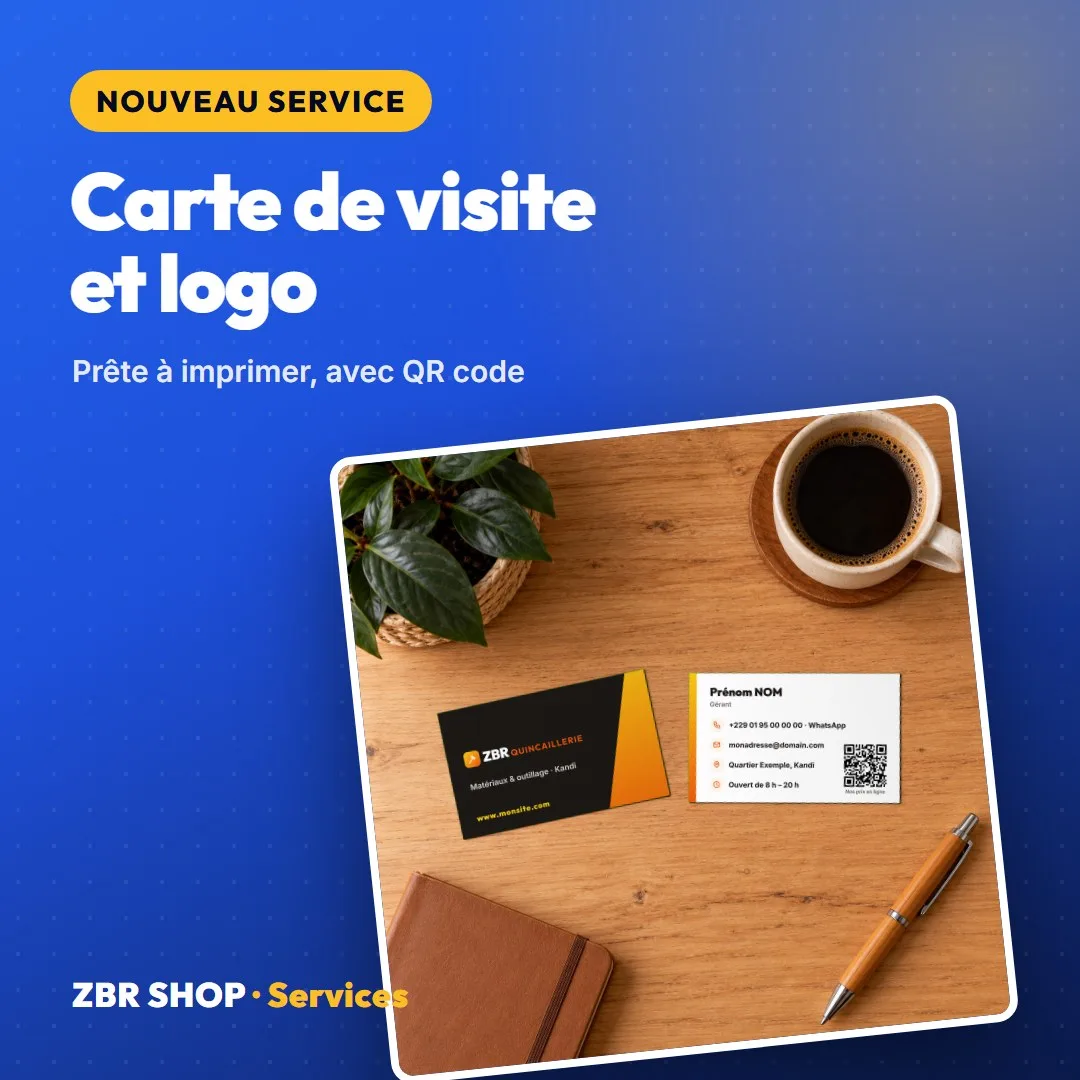 Business card and logo